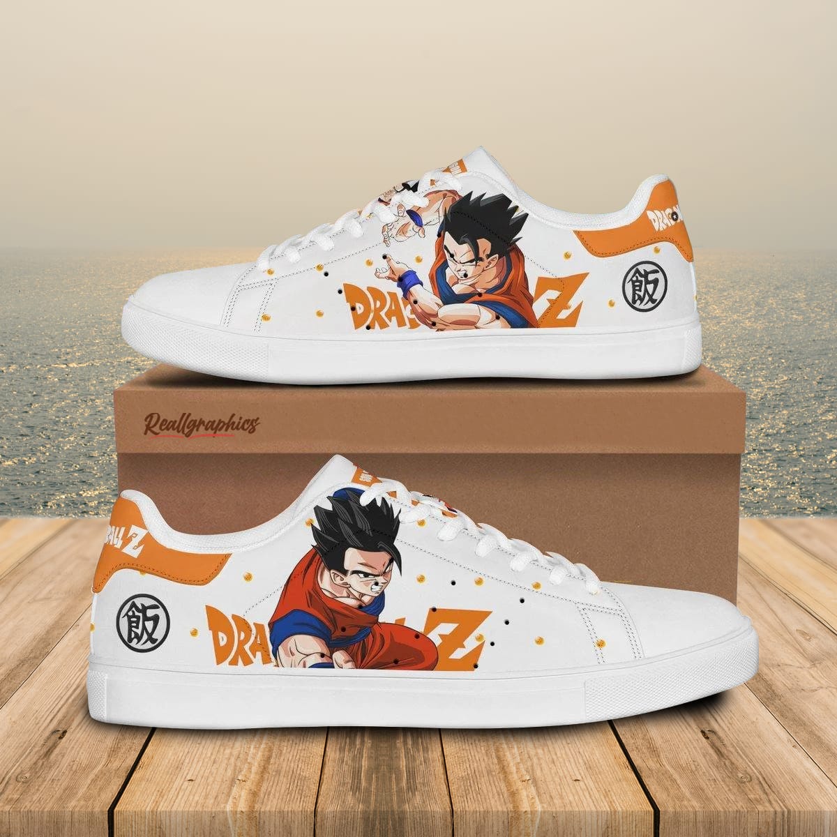 sagtmodighed Spædbarn Drastisk Dragon Ball Son Gohan Stan Smith Shoes, Custom Anime Sneakers -  Reallgraphics
