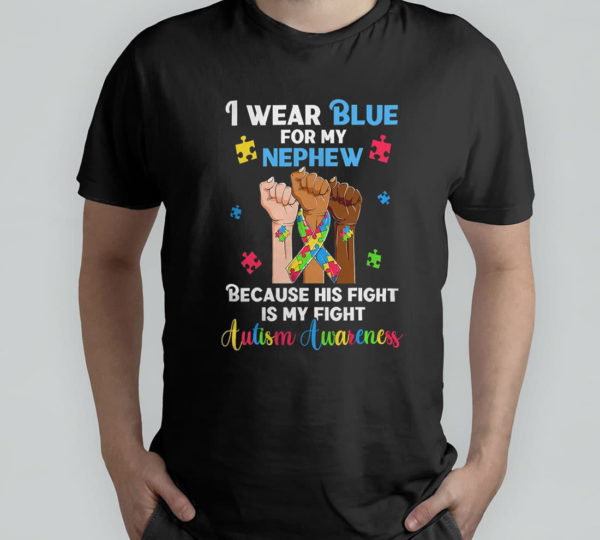 autism nephew uncle aunt shirts
