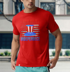 4th of july independence t-shirt
