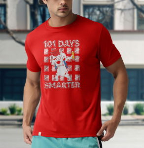 teacher loves dalmatian 101 days of school 100 days smarter t-shirt