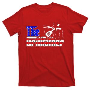 the grillfather funny grilling bbq t-shirt