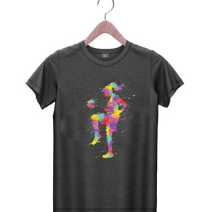 t shirt black soccer girl iwWZ8