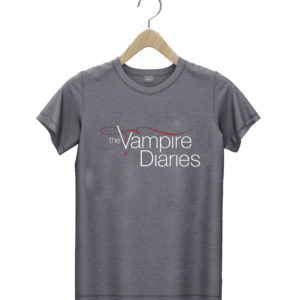 t shirt dark heather vampire diaries logo n6njv
