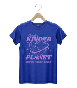 t shirt royal create a kinder planet aesthetic trend shrmt