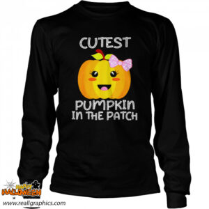 cutest pumpkin in the patch halloween thanksgiving shirt 1385 9yTiK