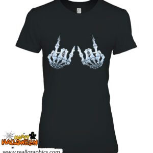 rock on rock star skeleton hands shirt 208 3Ppwk