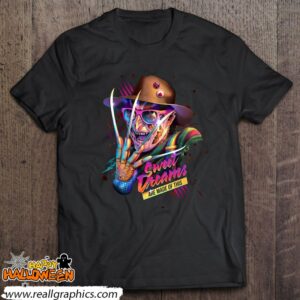 sweet dreams are made of this freddy krueger retro art shirt 872 tTpMo