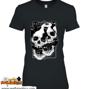 tarot card astrology skull horror occult shirt 573 DQb0u