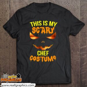 this is my scary chef costume halloween shirt 1180 z08Ni