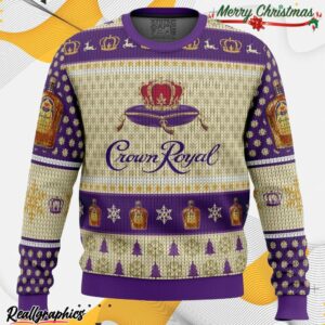 Crown Royal Logo Purple-Black Baseball Jersey Shirt - Reallgraphics