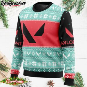 play as one valorant ugly christmas sweater 2 eqzpe7