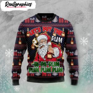 santa claus ugly christmas sweater xmas ugly sweater 1 tdiabs