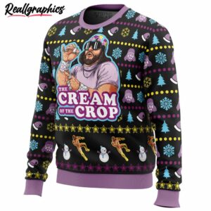 the cream of the crop ugly christmas sweater 2 rvbg8