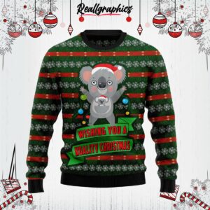 wishing you a koality ugly christmas sweater rm0fu3