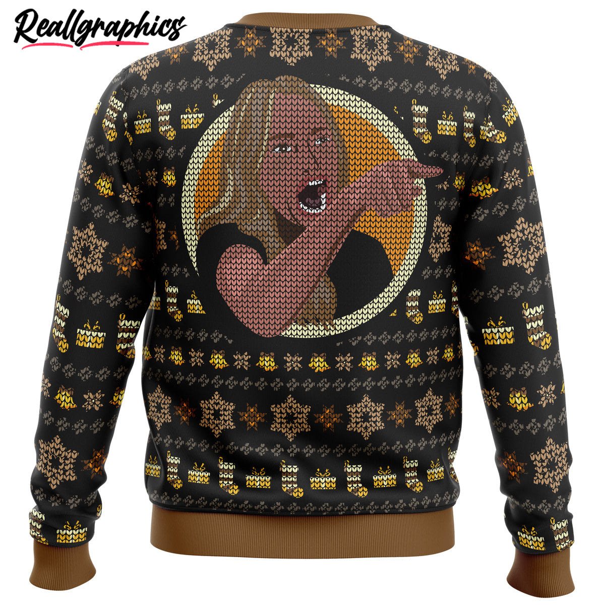 woman yelling at cat meme ugly christmas sweater 2 zu9Yx