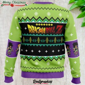 broly dragon ball z ugly christmas sweater 1 qzb9nb