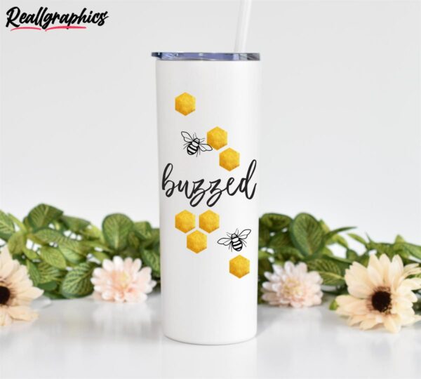buzzed bee cup drunk cup drinking gift buzzed cup skinny tumbler h7hfr6