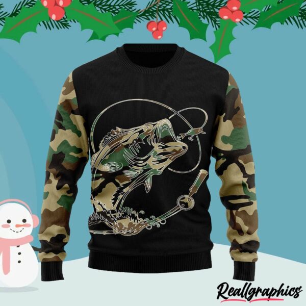 fishing dad ugly christmas sweater ql5a4t