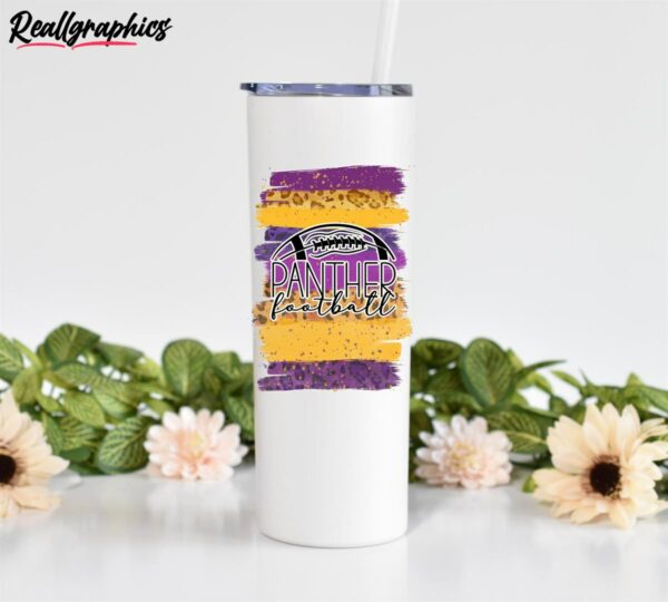 panther football panther mom cup panther mascot skinny tumbler i2b5sd