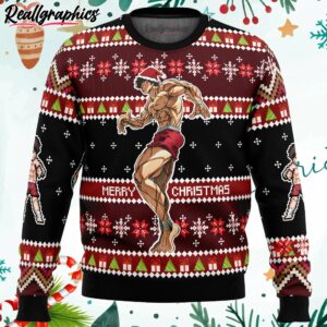 santa baki ugly christmas sweater rELSV