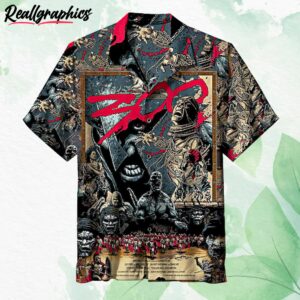 spartan 300 warriors short sleeve button up shirt zl8hdr