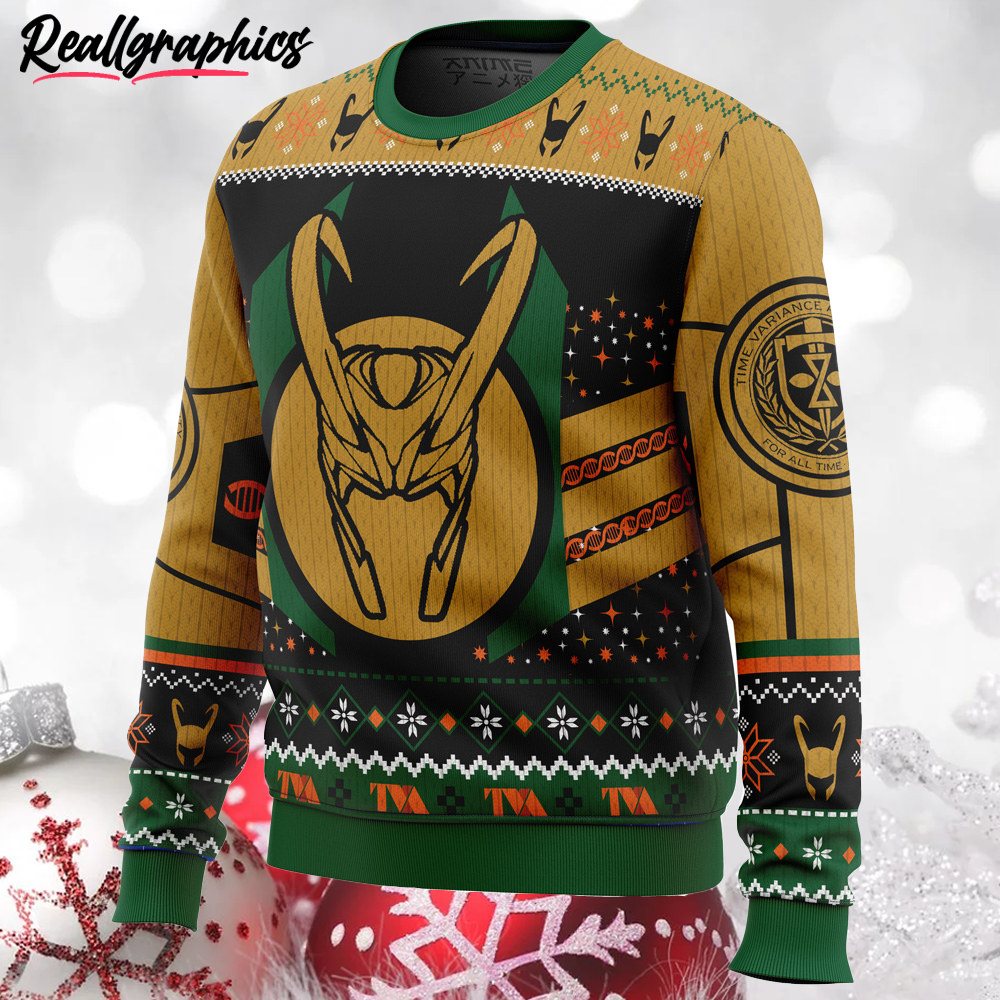 the christmas variant loki ugly christmas sweater 2 eXkCJ