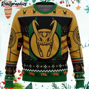 the christmas variant loki ugly christmas sweater MfKgi