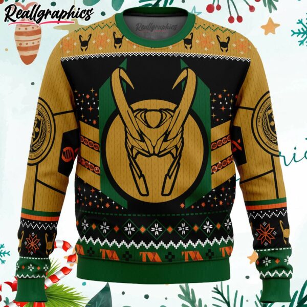 the christmas variant loki ugly christmas sweater mfkgi