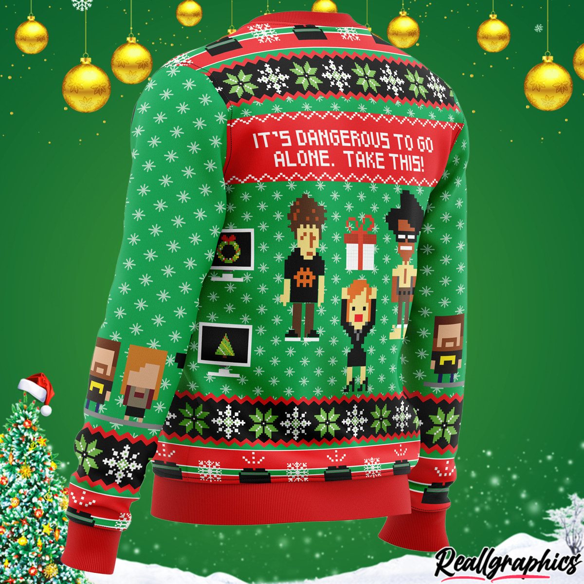 the it crowd ugly christmas sweater 2 lHD6k