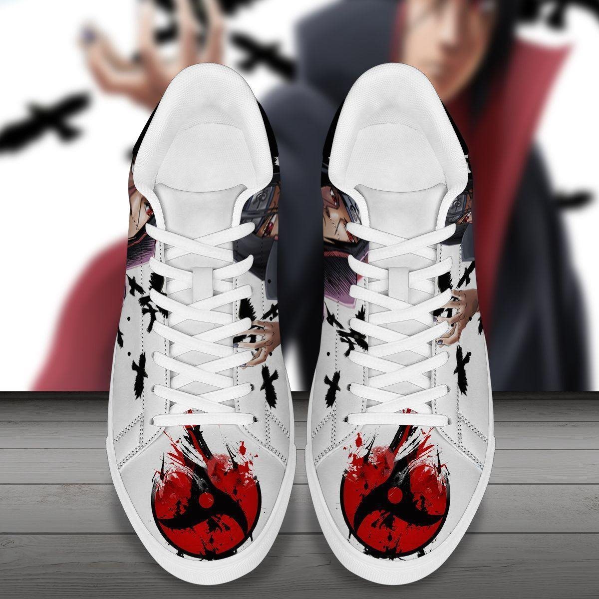 Best selling products] Akatsuki Naruto Anime Green High Top Shoes