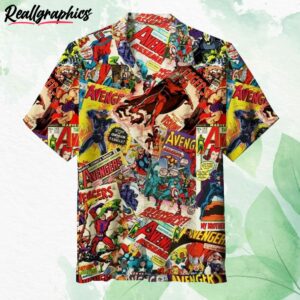 avengers comics hawaiian shirt eblxgm