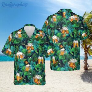 Beer And Pineapple Hawaiian Shirt - Reallgraphics