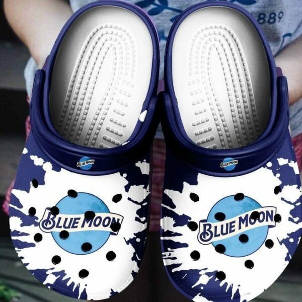 blue moon beer rubber classic clogs shoes pgq72m