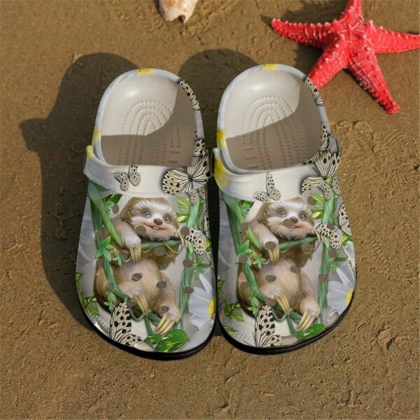 butterfly sloth tree classic clogs shoes y4ouwx