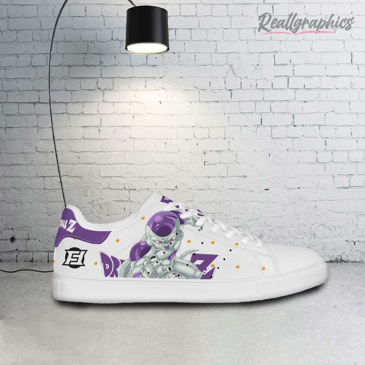 dragon ball frieza stan smith shoes, custom anime sneakers