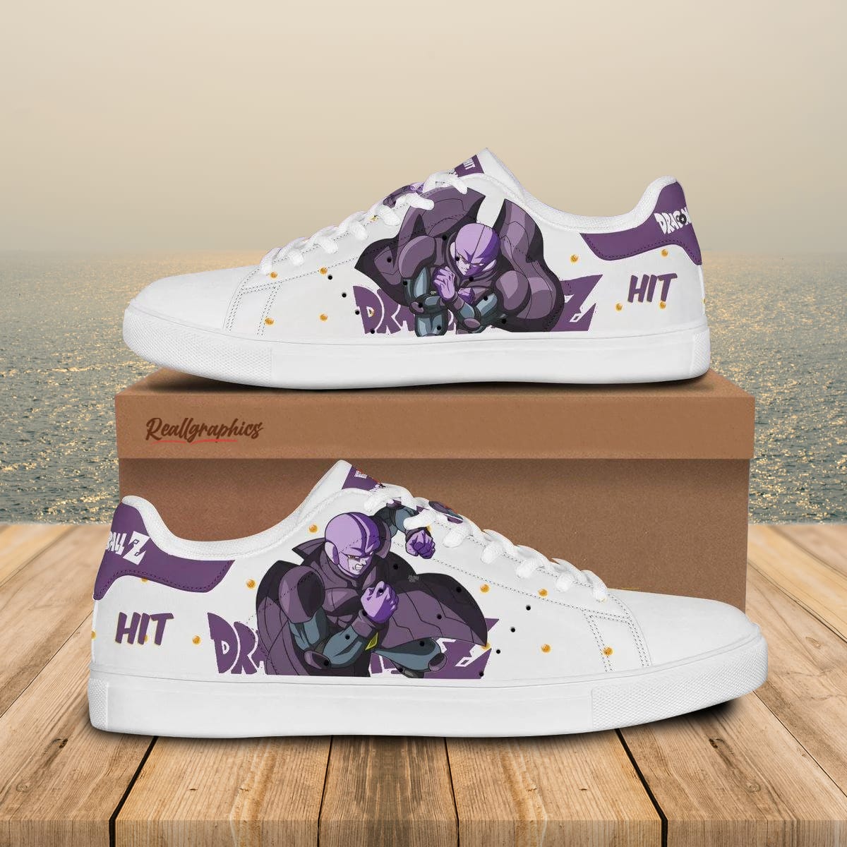 dragon ball hit stan smith shoes, custom anime sneakers