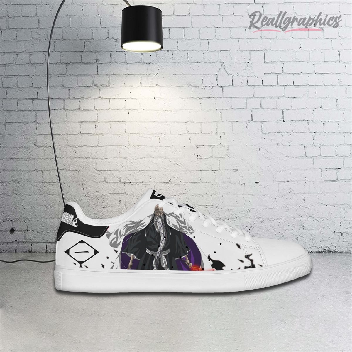 genryusai yamamoto sneakers custom bleach anime shoes