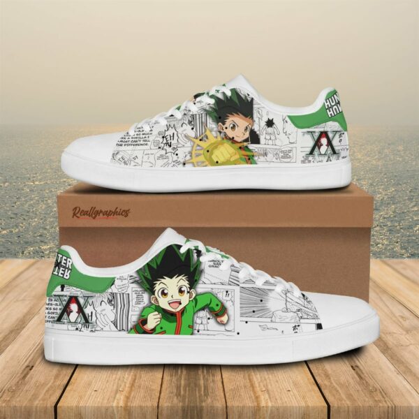 hunter x hunter shoes custom anime skate sneakers gon freecss 1 diospr