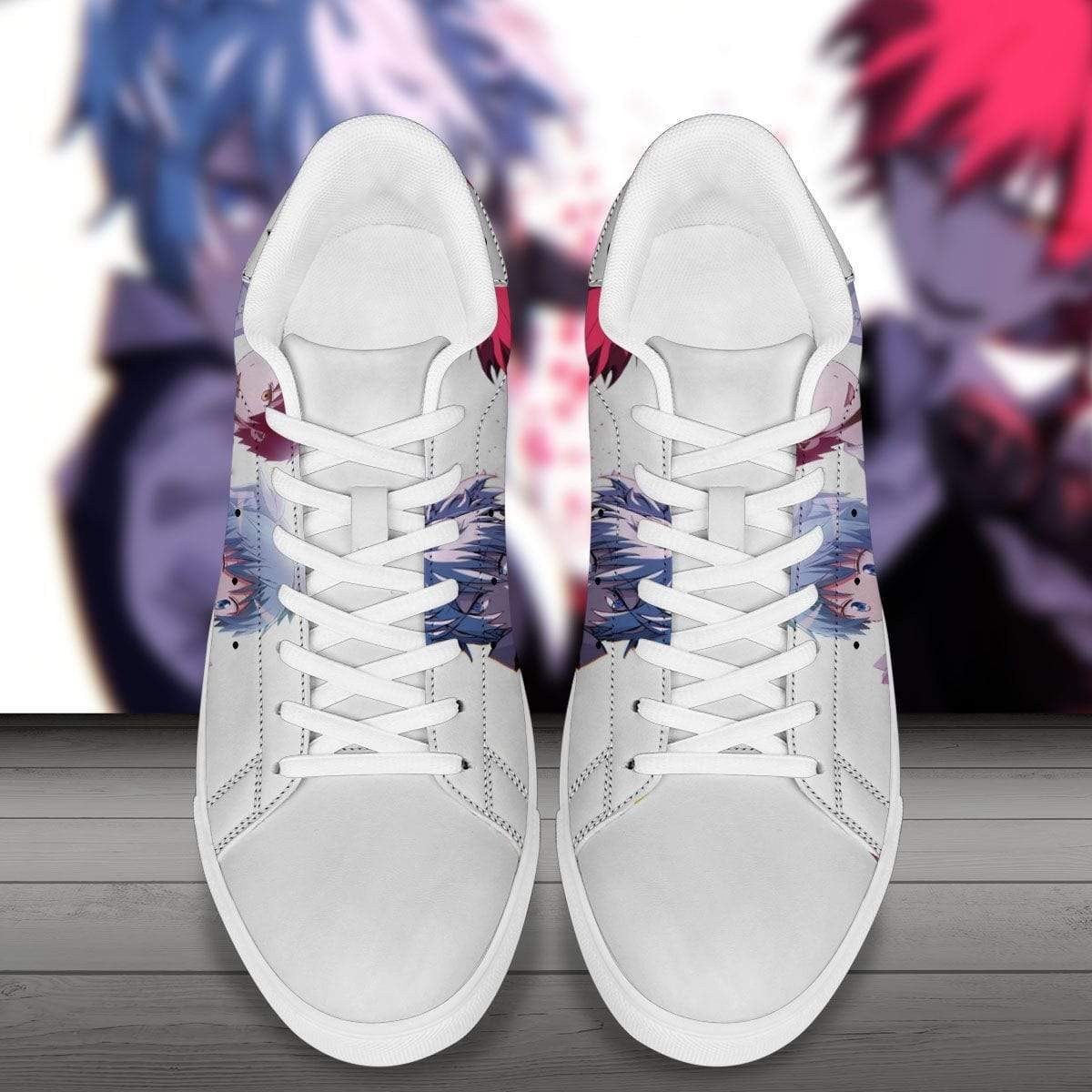 Karma and Nagisa Skate SneakersAssassination Classroom Custom Anime Shoes -  Reallgraphics