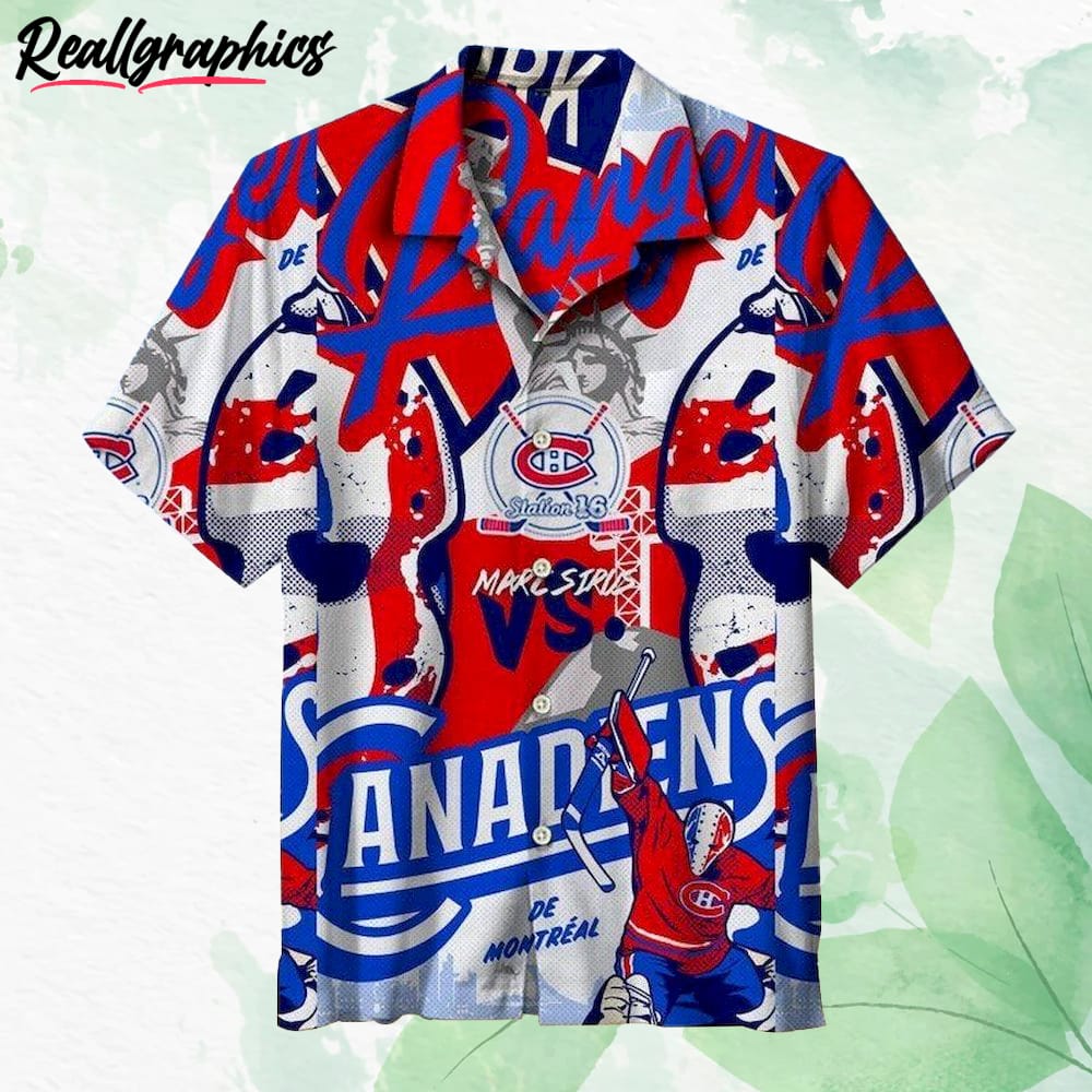 Montreal Canadiens Nhl Flower Hawaii Shirt For Fans - T-shirts Low