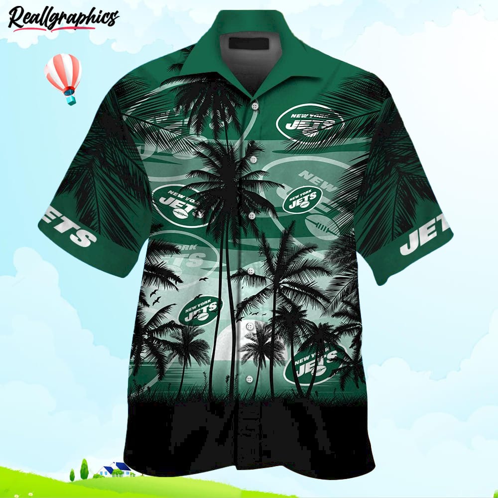 NFL New York Jets Tropical Hawaiian Shirt - Reallgraphics