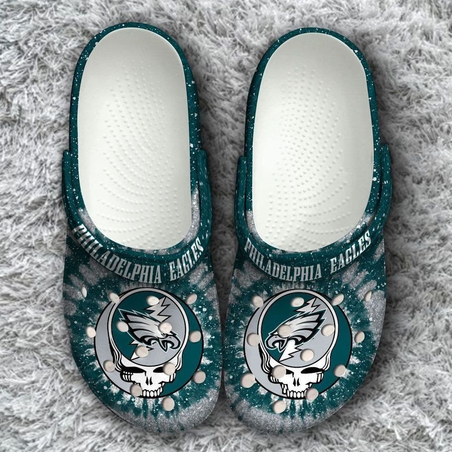 Philadelphia Eagles Fly Eagles Fly Go Birds Clogs Crocs - Growkoc