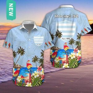 racing 92 depuis 1882 hawaiian shirt vijfyi