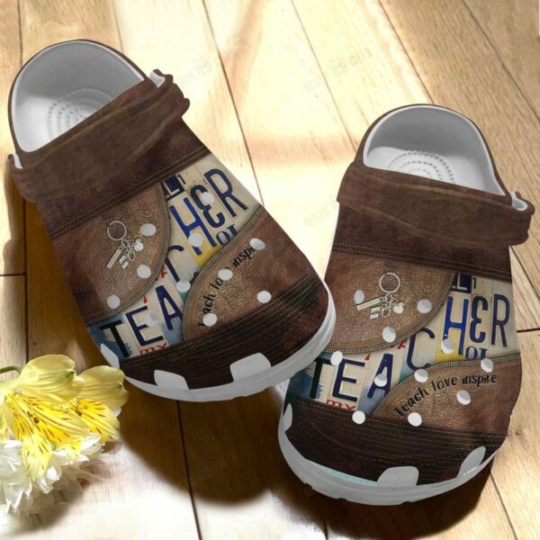 teacher classic clogs shoes leather style clog water shoes teacher idea xl6z6t