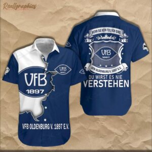 vfb oldenburg v. 1897 e.v hawaiian shirt p5hg3y