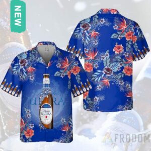 vintage tropical hibiscus michelob ultra hawaii shirt fgdgi6