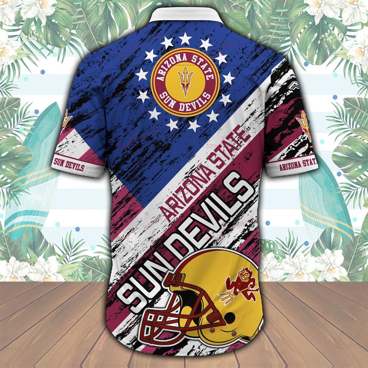 arizona state sun devils ncaa hawaiian shirt button shirt 2 l3sfw7
