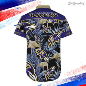 baltimore ravens classic premium hawaiian shirt 2 lrhxej