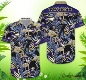 baltimore ravens classic premium hawaiian shirt 4 mdlyc7