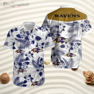 baltimore ravens tropical flower trending hawaiian shirt 1 dznmgd